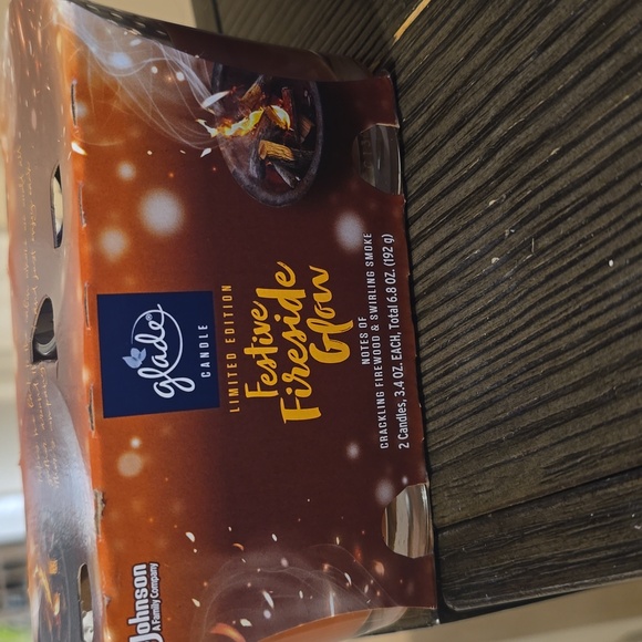 Glade Autumn Candle Collection - Fireside Glow, Night Long, Pumpkin Spice - Picture 2 of 4